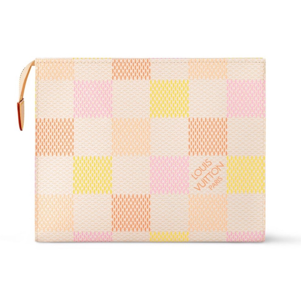 NEW Louis Vuitton Pastel Toiletry Pouch Damierlicious *RARE* - Picture 3 of 5